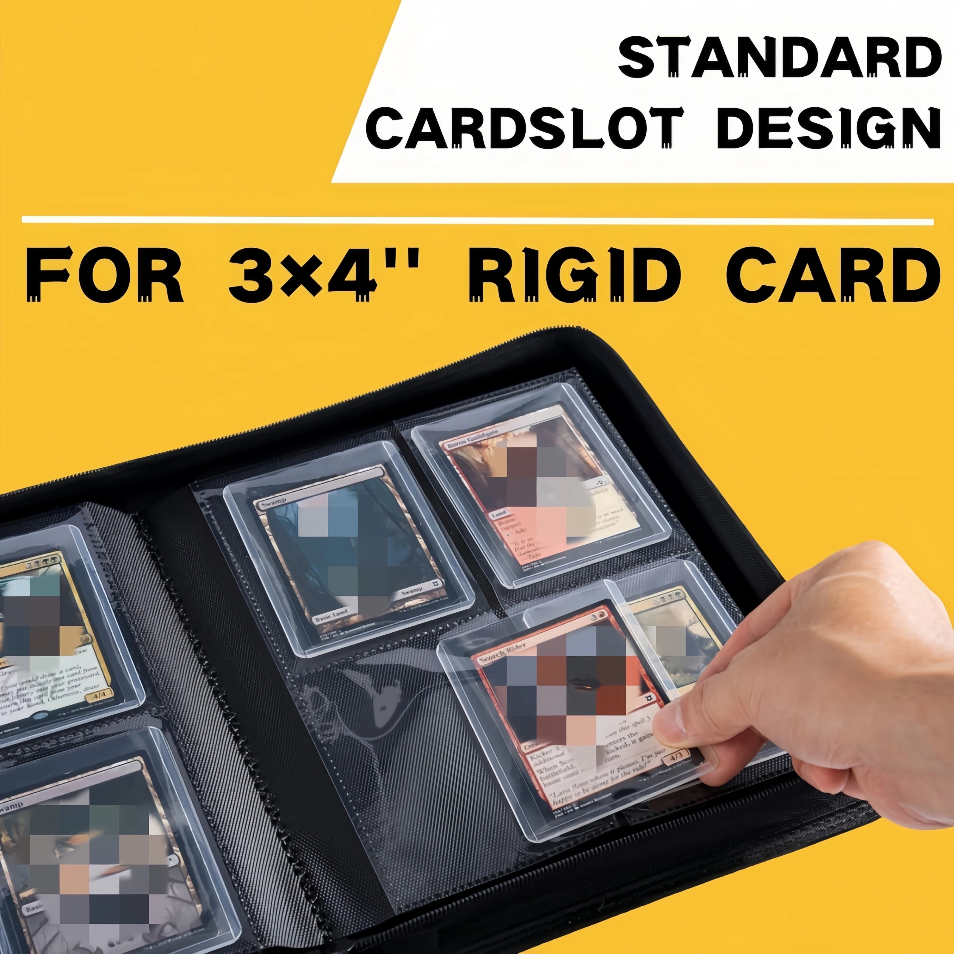 160 Toploader Card Binder | Premium 4-Pocket Collector Storage