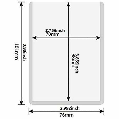 Premium Trading Card Top Loaders – Clear Rigid Card Protectors