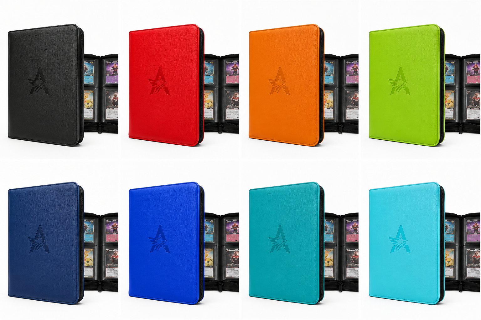 160 Toploader Card Binder | Premium 4-Pocket Collector Storage