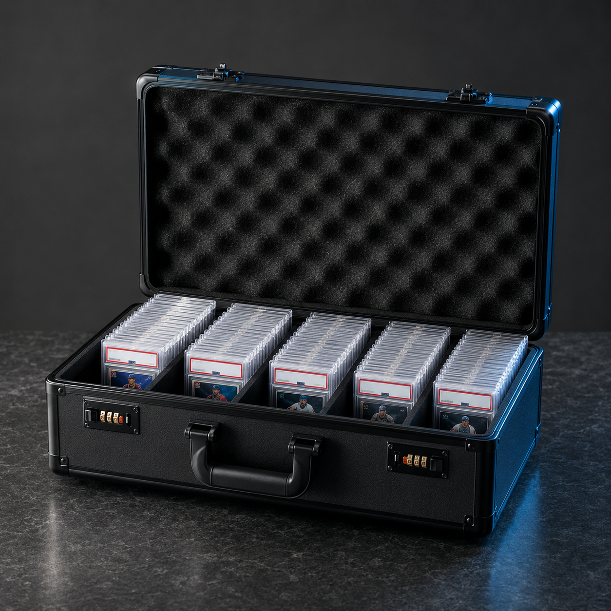 KOREKEEP VaultCase™  Premium Hard-Shell Collector Card Storage Case