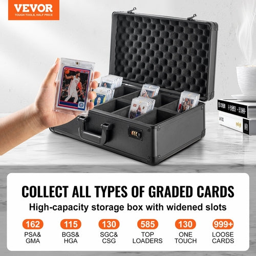 KOREKEEP VaultCase™  Premium Hard-Shell Collector Card Storage Case