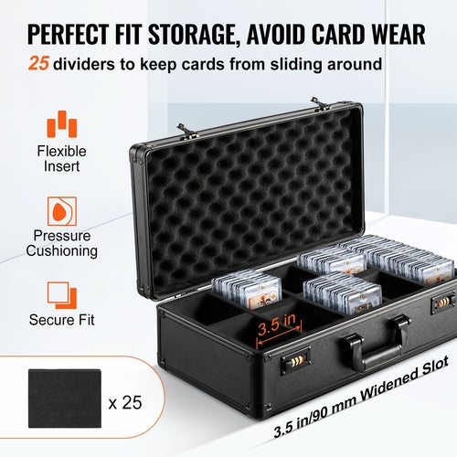 KOREKEEP VaultCase™  Premium Hard-Shell Collector Card Storage Case